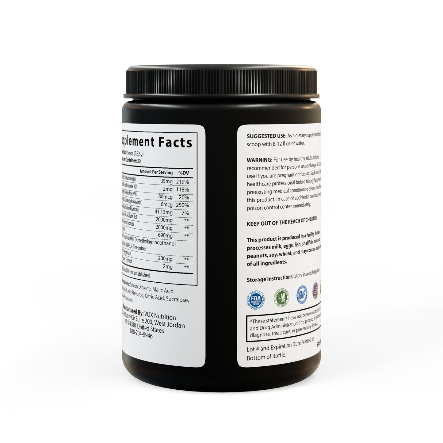 Pre - Workout Supplement, Fruit Punch (204g, 7.1oz) - Empire Athletics