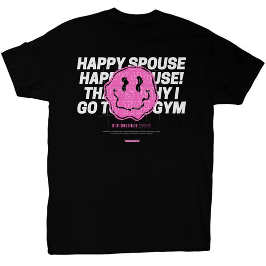 Happy House Happy Spouse Black/Pink - Empire Athletics